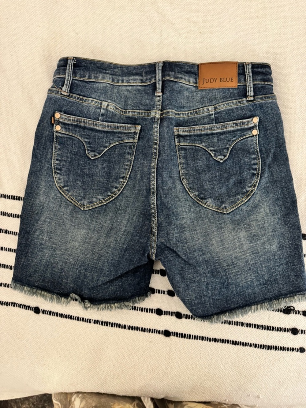 Judy Blue Denim Shorts - Picture 3 of 4
